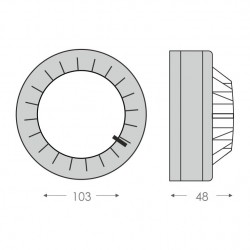 Συμβατικός ανιχνευτής καπνού OLYMPIA ELECTRONICS BS 655