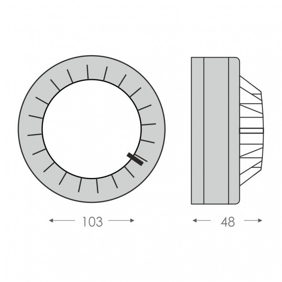 Συμβατικός ανιχνευτής καπνού OLYMPIA ELECTRONICS BS 655