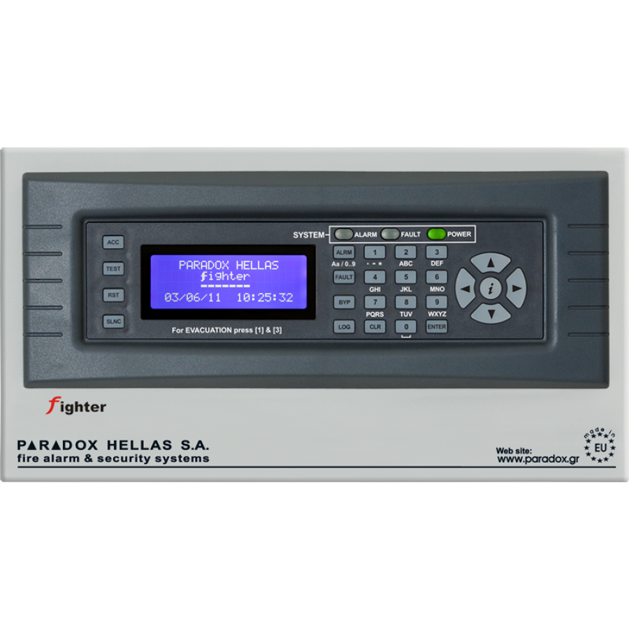 Module επέκτασης 8 ρελέ με πληκτρολόγιο Fighter EKR