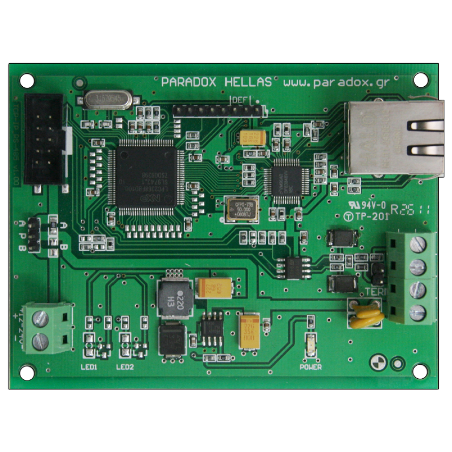 Module επικοινωνίας Ethernet και RS485