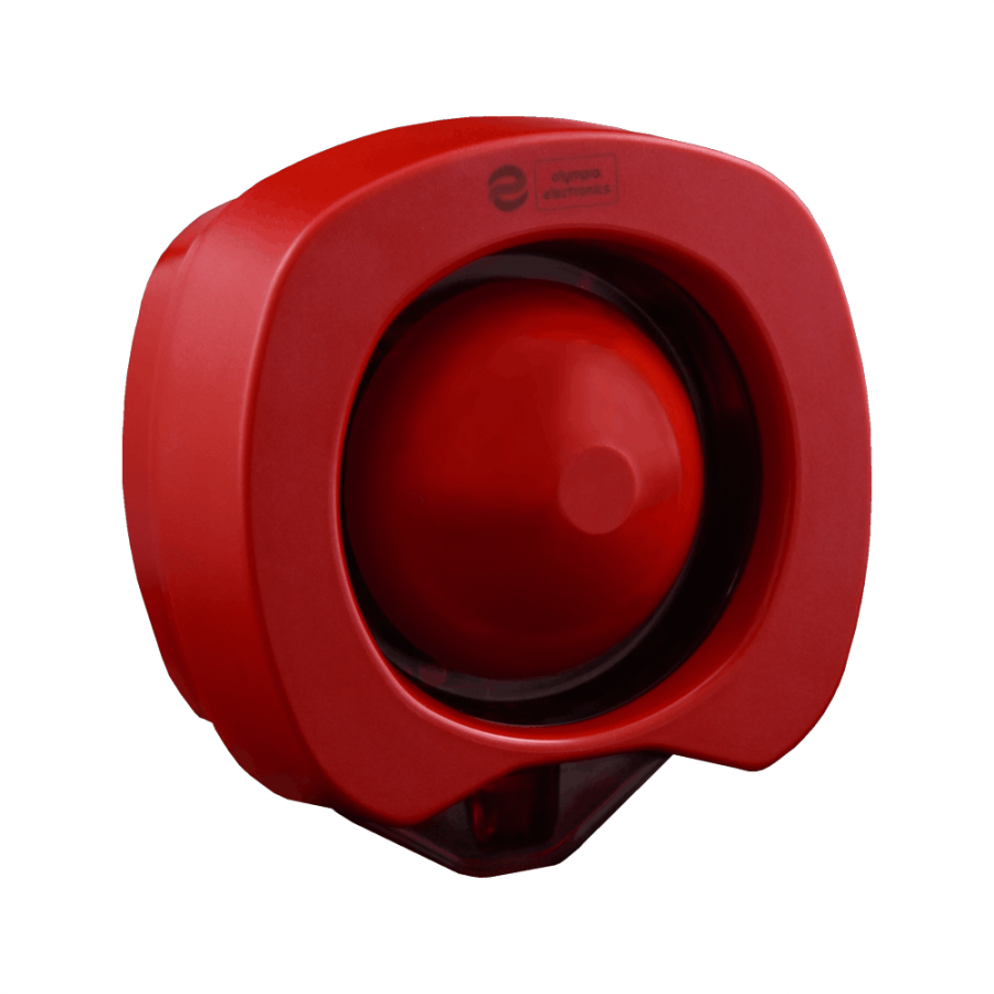 Σειρήνα με φάρο πυρασφάλειας OLYMPIA ELECTRONICS BS-532/WP