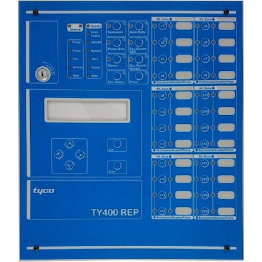 Repeater - αναμεταδότης για συμβατικούς πίνακες πυρανίχνευσης TYCO