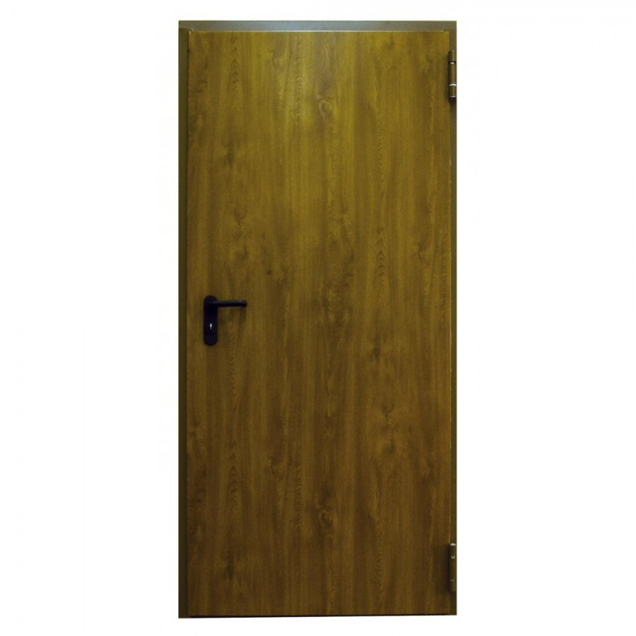 Μονόφυλλη Πόρτα 60min 900 x 2.050 mm με Ξύλινη Απόχρωση